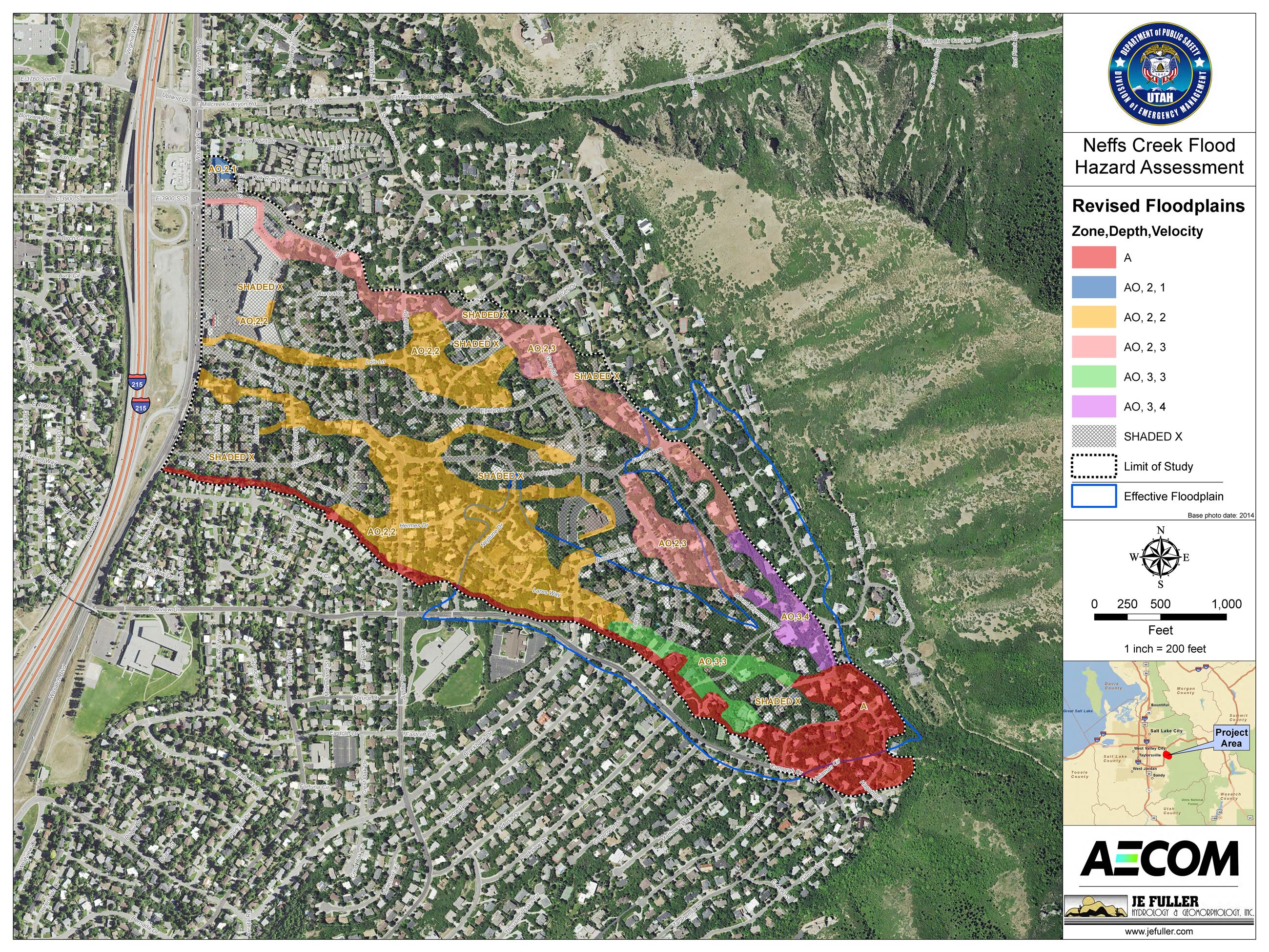 Neffs Creek Revised Floodplains 