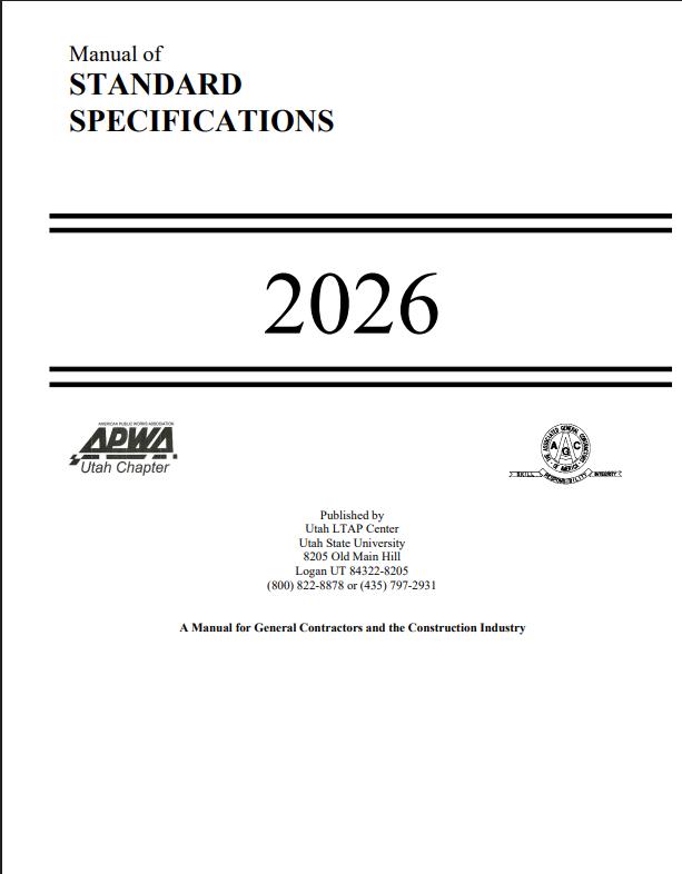 2026 APWA Specifications